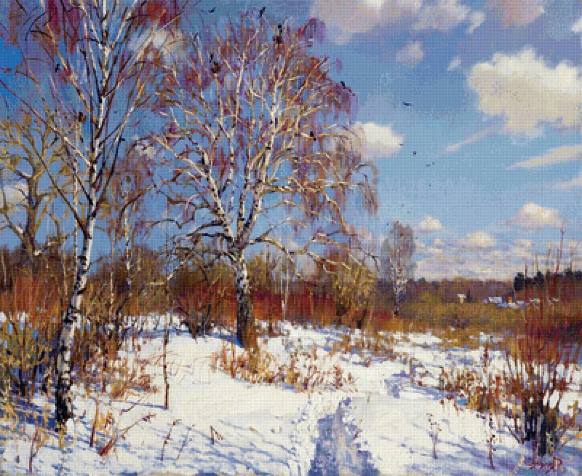 весна - весна, пейзаж - предпросмотр