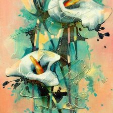 Схема вышивки «SV - anturium»