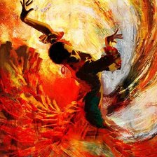 Схема вышивки «ТАНЕЦ»