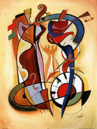 Музыкальная абстракция 5-1 - оригинал