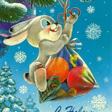 Схема вышивки «новый год»