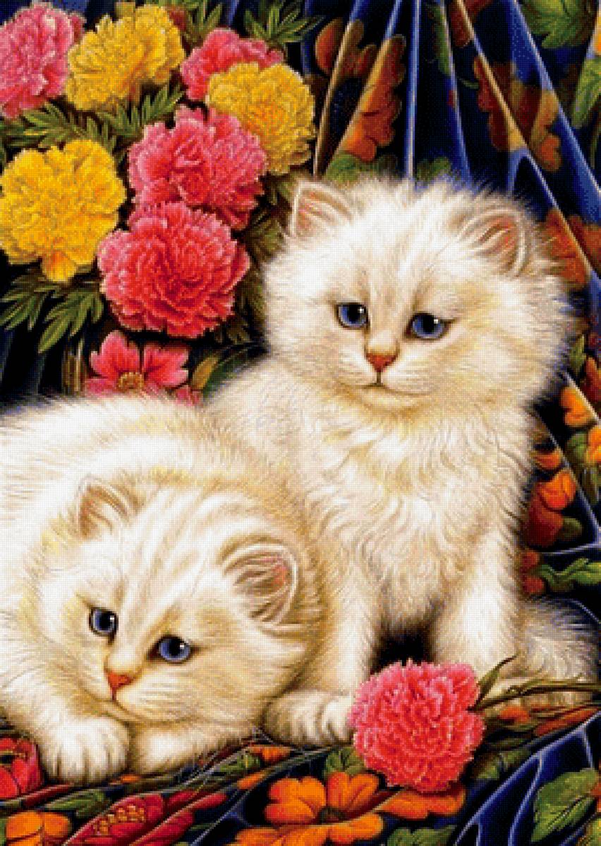 милее кошки - зверя нет - котята, кошки, домашние животные - предпросмотр