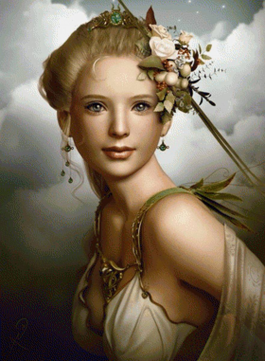 Фея - картина, сказка, девушка, женщина, люди - предпросмотр