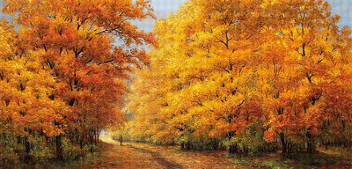 droga jesienna - предпросмотр