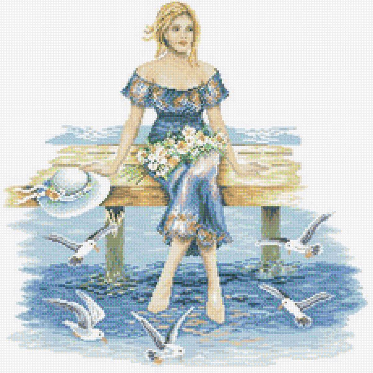 Dama Gaivotas - mar - предпросмотр