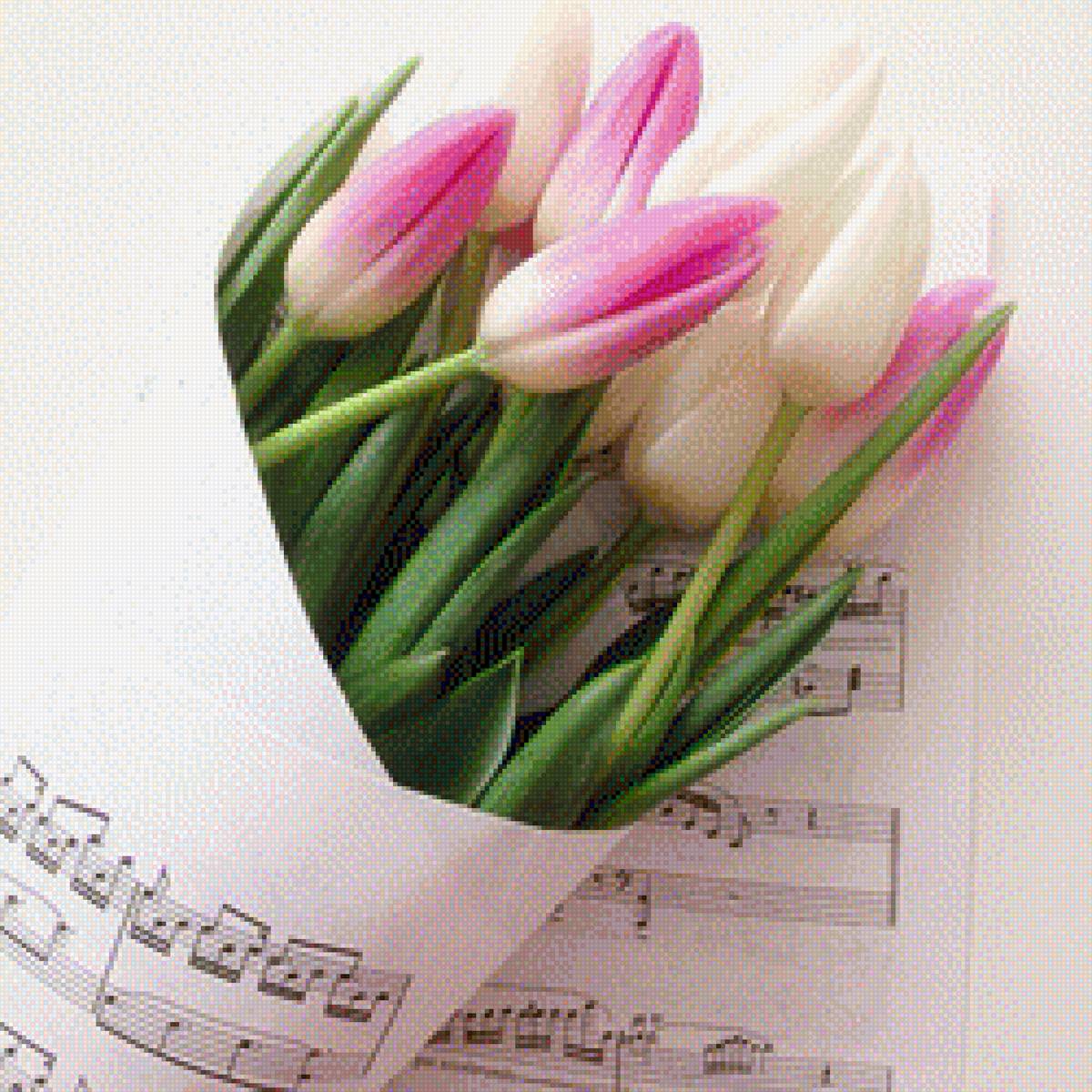 Весенний букет - предпросмотр