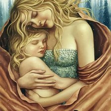 Схема вышивки «С днем Матери!»