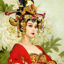 Оригинал схемы вышивки «императрица китая» (№1608072)