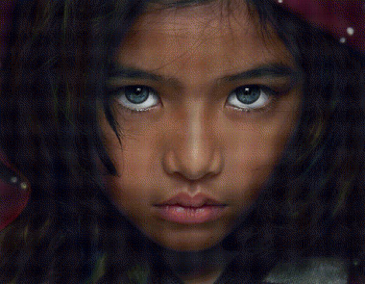 Айви - портрет, девочка - предпросмотр