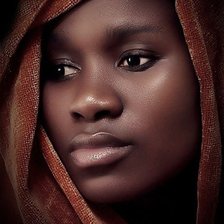 Схема вышивки «Африканская красавица»