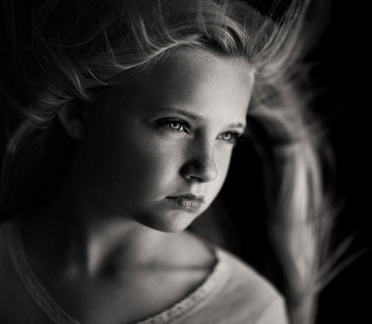 Девочка - девочка, портрет - оригинал