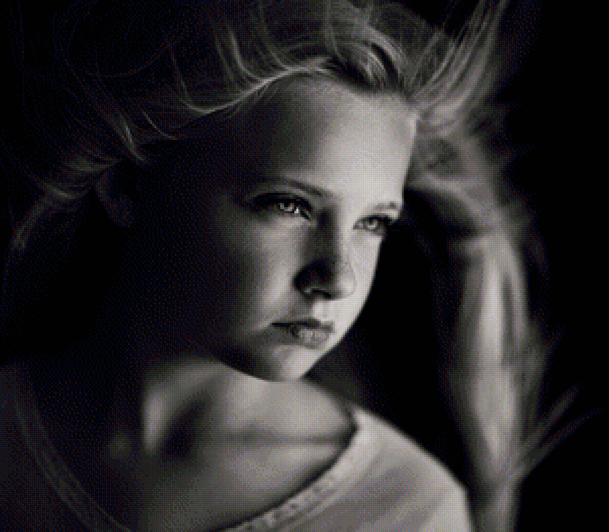 Девочка - портрет, девочка - предпросмотр