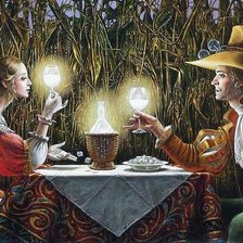 Схема вышивки «Глоток света»