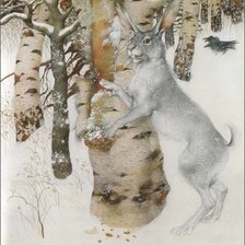 Схема вышивки «Зайка»