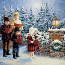 Схема вышивки «Рождественские истории 7»