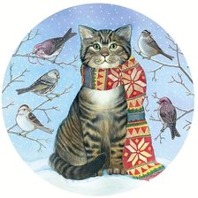 Схема вышивки «Кот»