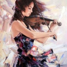 Схема вышивки «магия музыки»