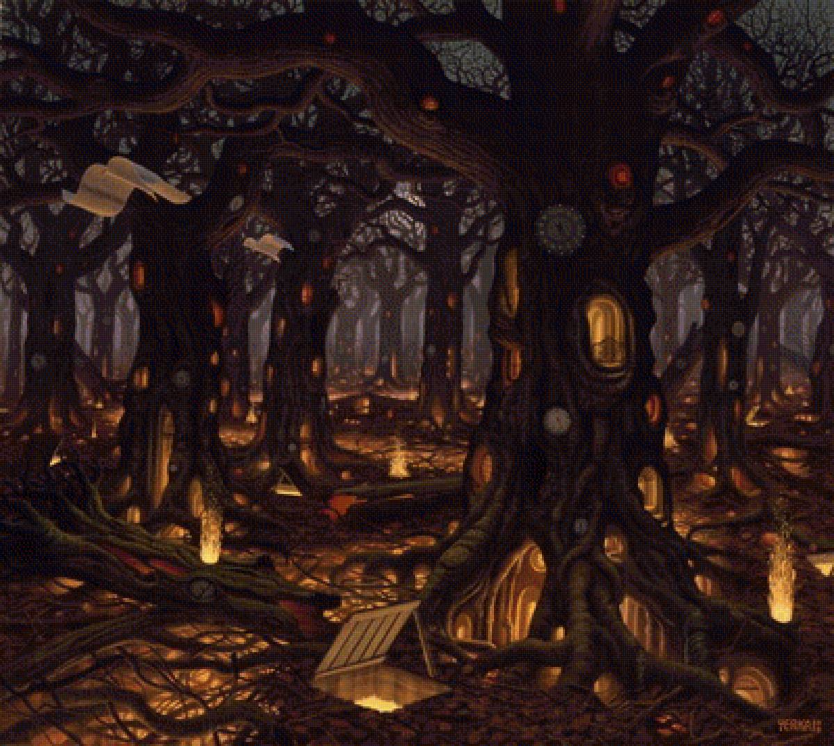 лес - предпросмотр