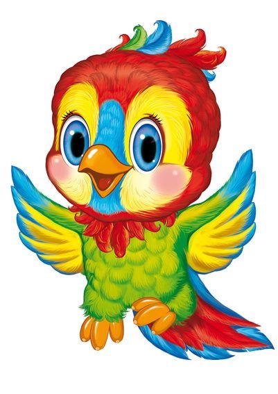 цветной попугайчик Кеша - оригинал
