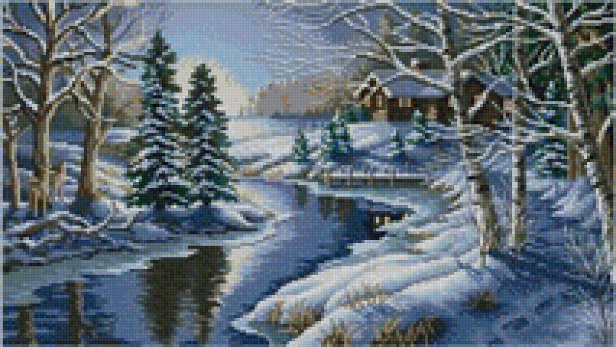 зимняя красота - предпросмотр