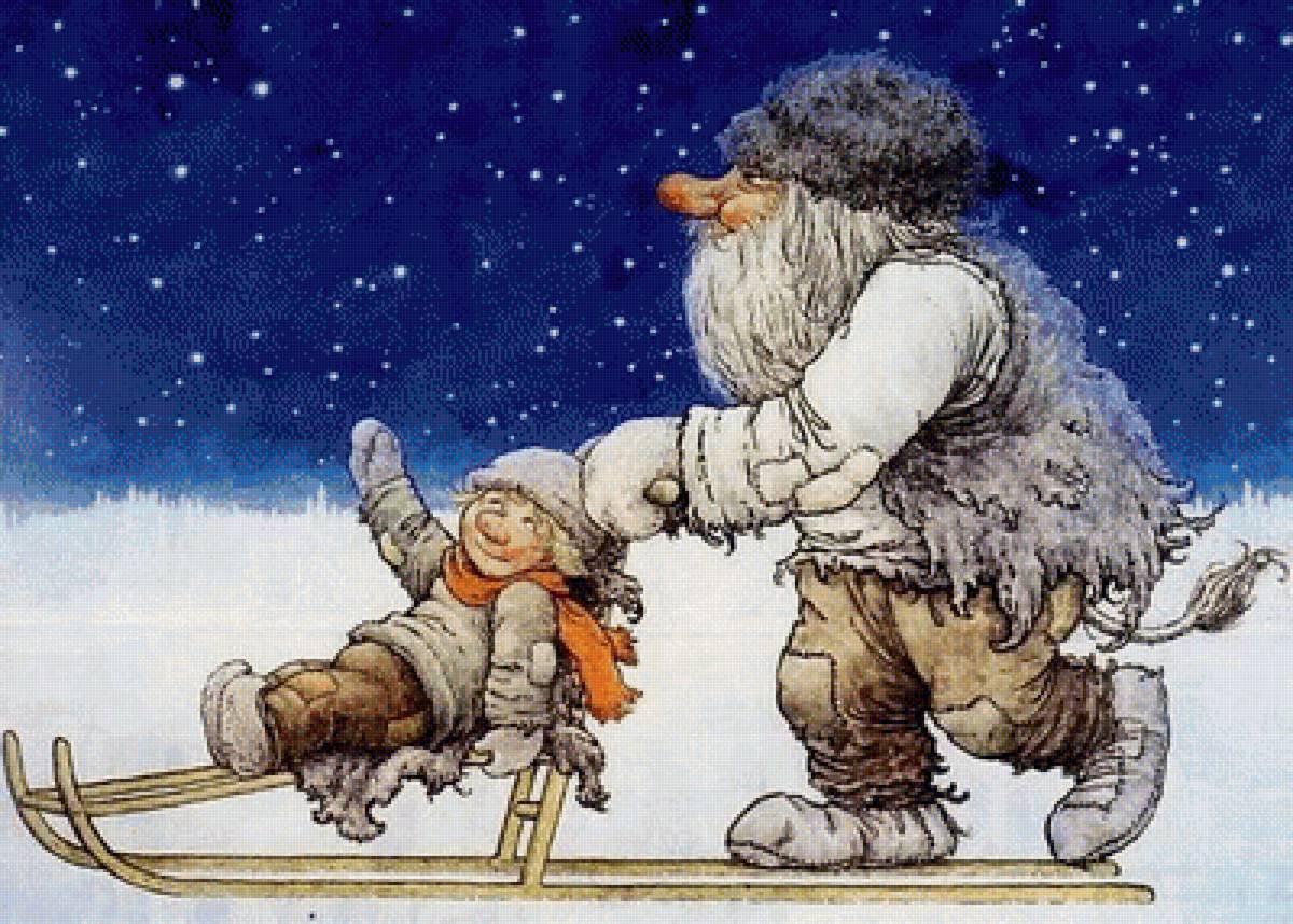 №1613992 - снег, зима, игра - предпросмотр