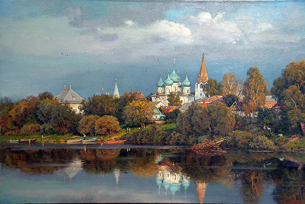 Закат - артамонов, россия - оригинал