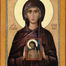 Схема вышивки «Св. Параскева Пятница»