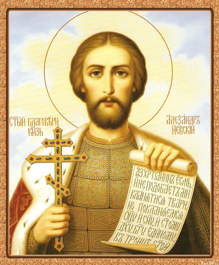 Св. Александр Невский - иконы - оригинал