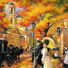 теплая осень