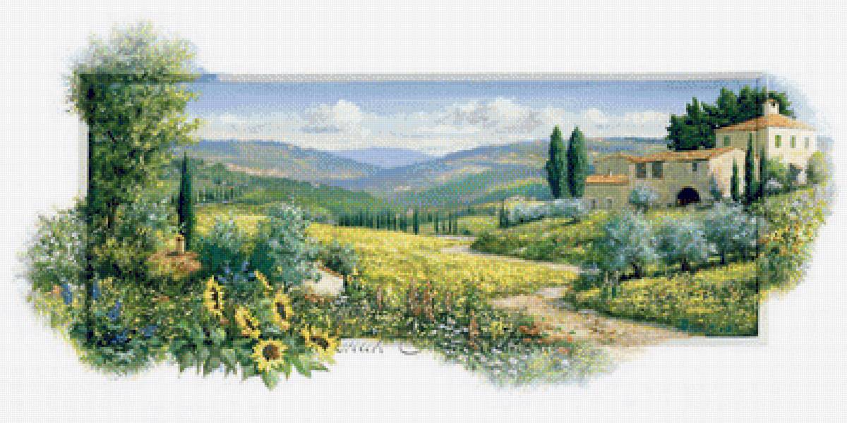 пейзаж - лето - предпросмотр