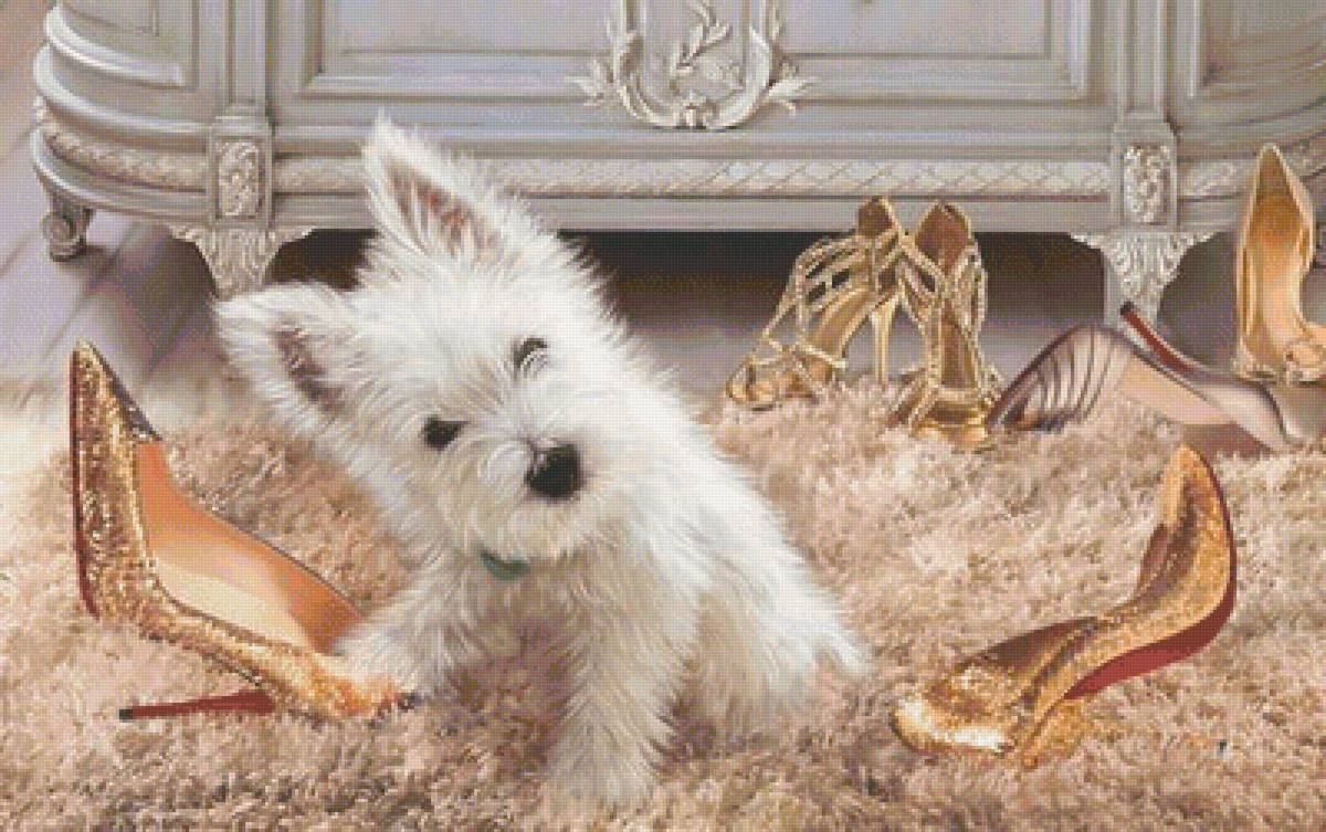 Собачка - животные - предпросмотр