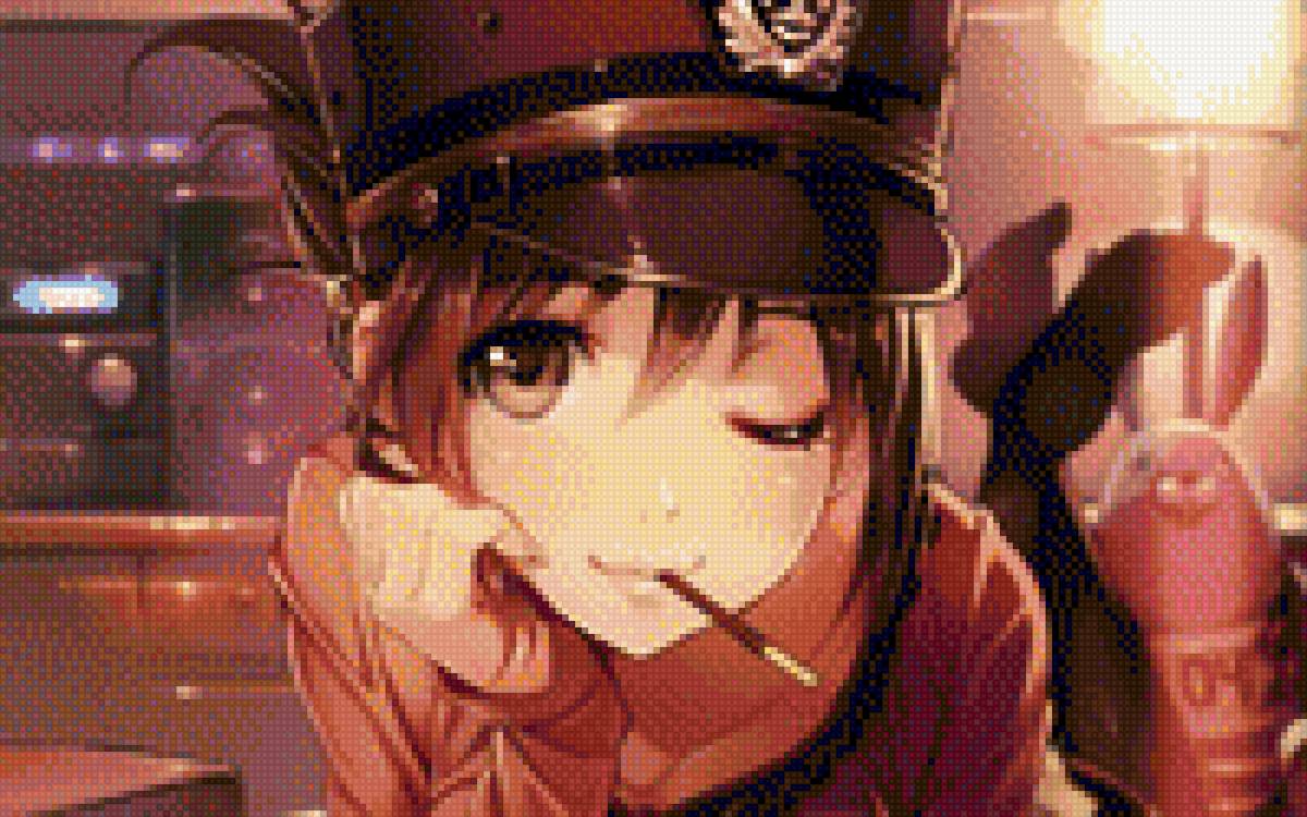 Аниме - девушка - предпросмотр