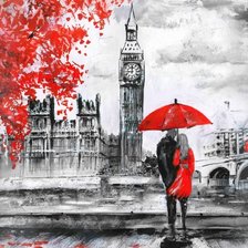 Схема вышивки «Лондон»