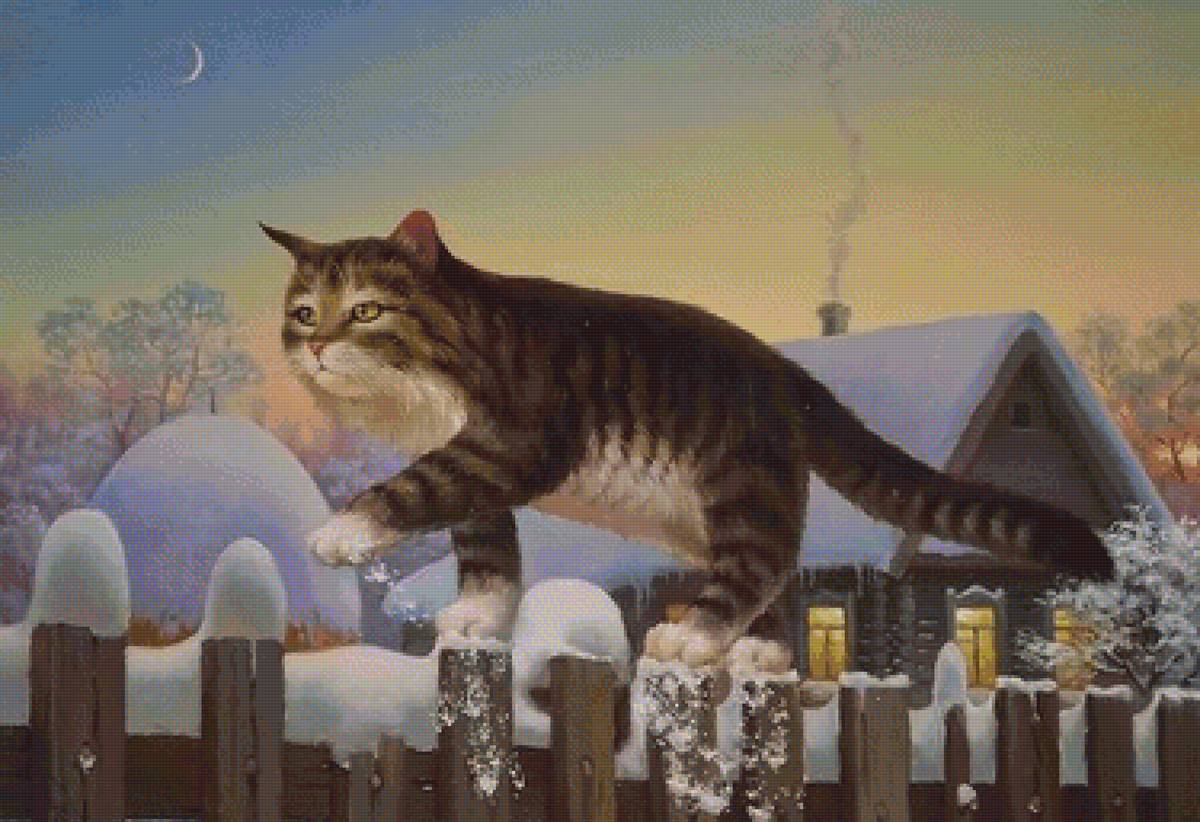 Кот - животные - предпросмотр