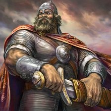 Схема вышивки «Богатырь»