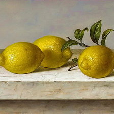 Схема вышивки «Три лимона»