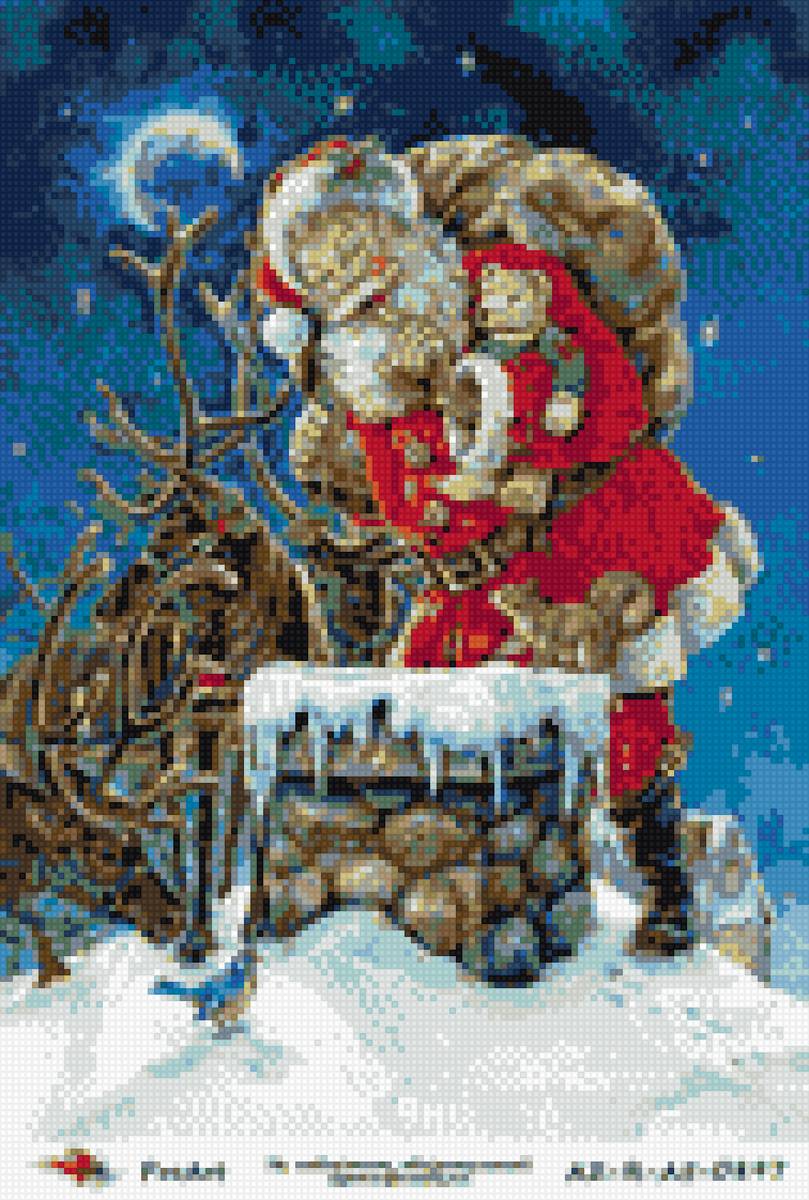 санта - клаус, санта - предпросмотр