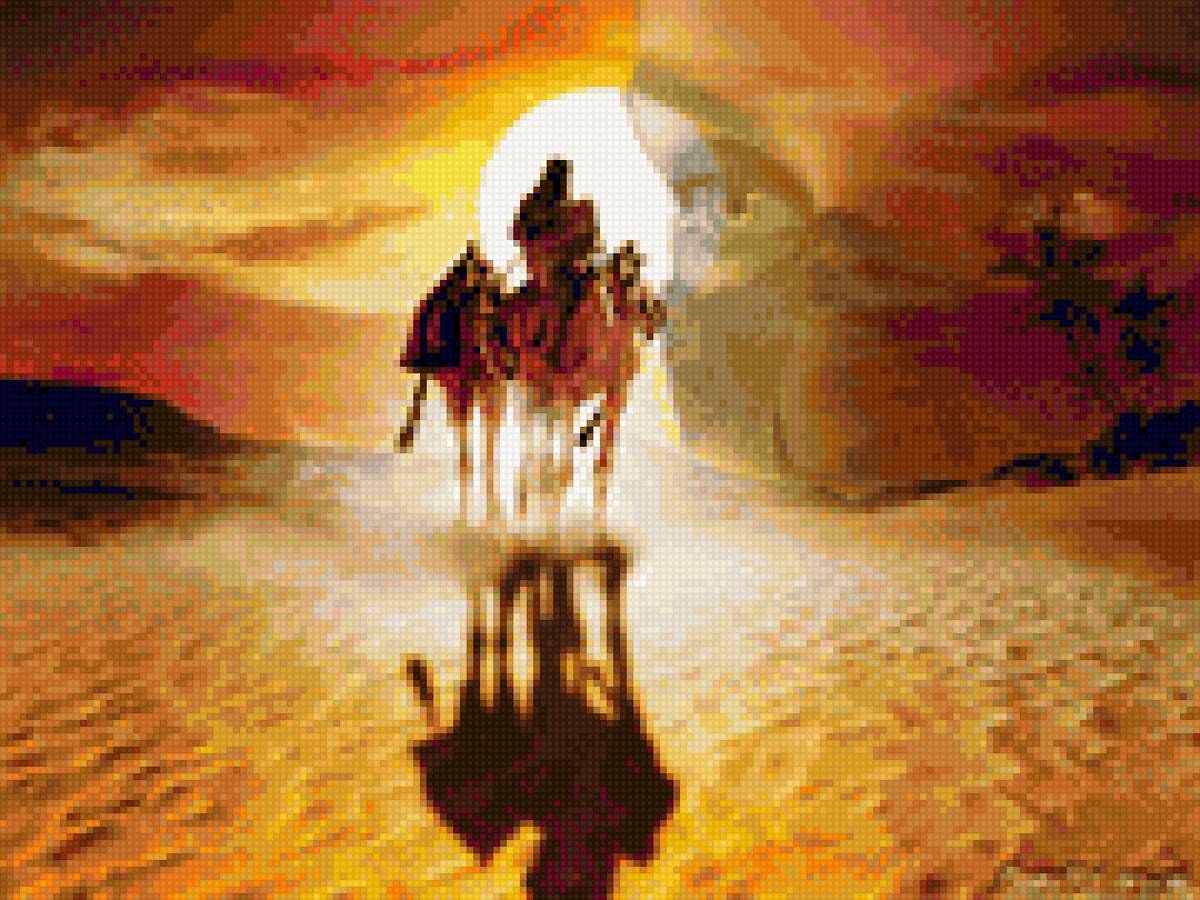 пустиня - сахара, глаза - предпросмотр