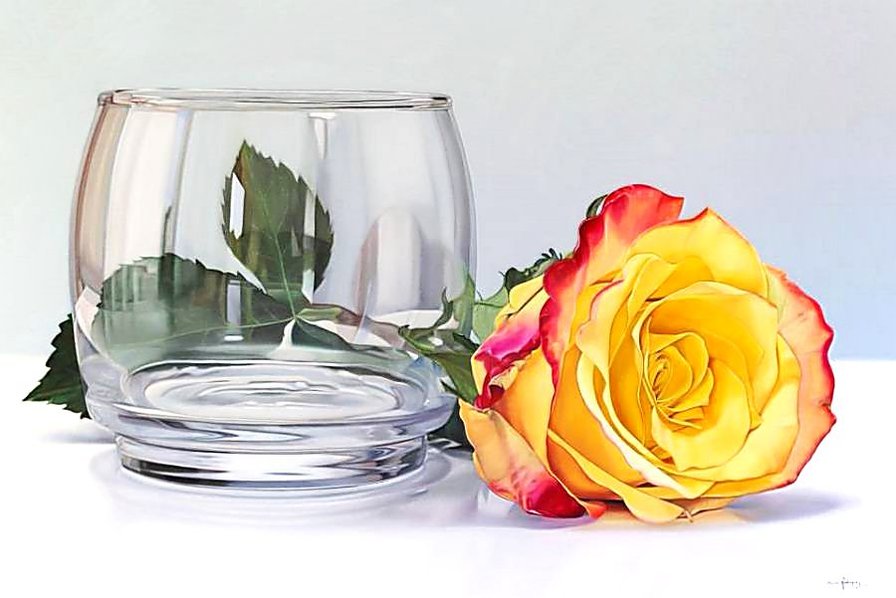 №1622481 - роза., стакан - оригинал