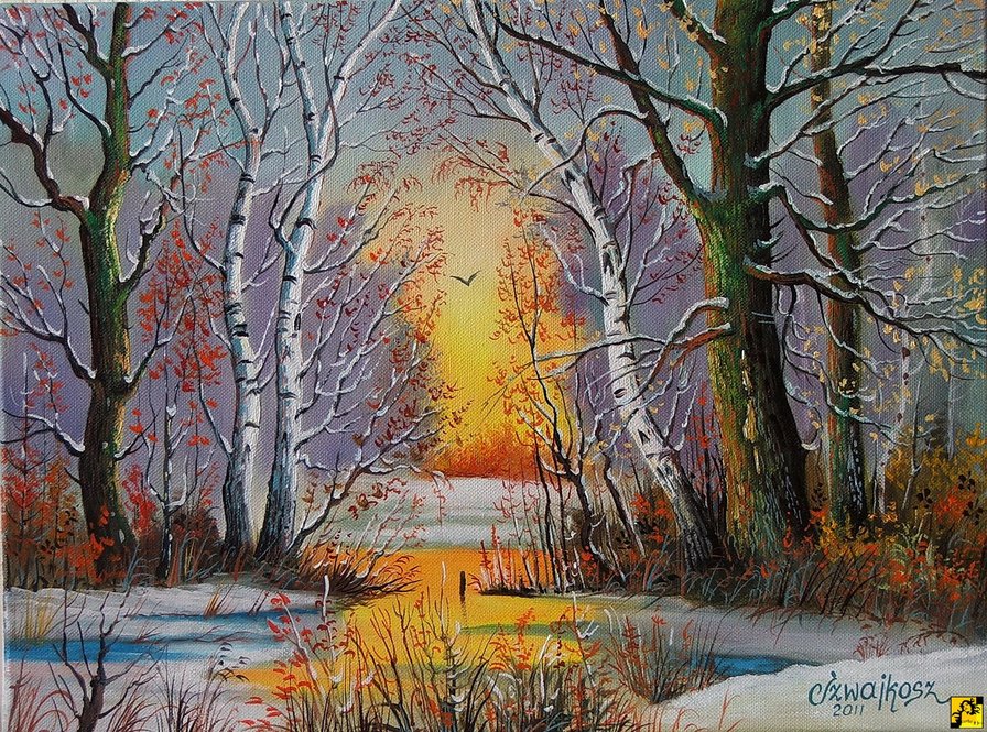 czas na zimę - оригинал