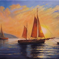 Схема вышивки «cicha zatoka»