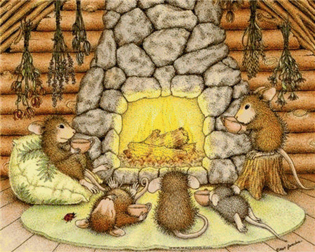 забавное чаепитие - предпросмотр