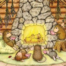 Схема вышивки «забавное чаепитие»