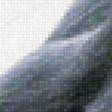 Предпросмотр схемы вышивки «Серый и бабочка» (№1624168)