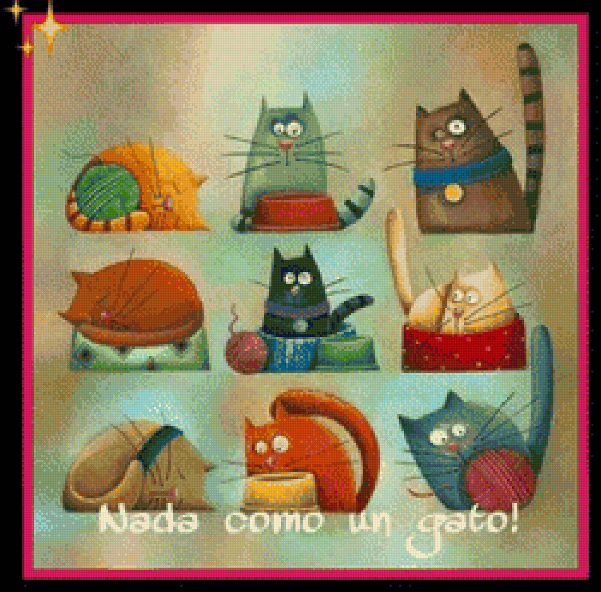 Nada como un gato - животные, кошки - предпросмотр