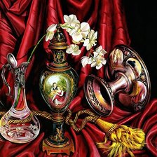 Схема вышивки «Орхидея»