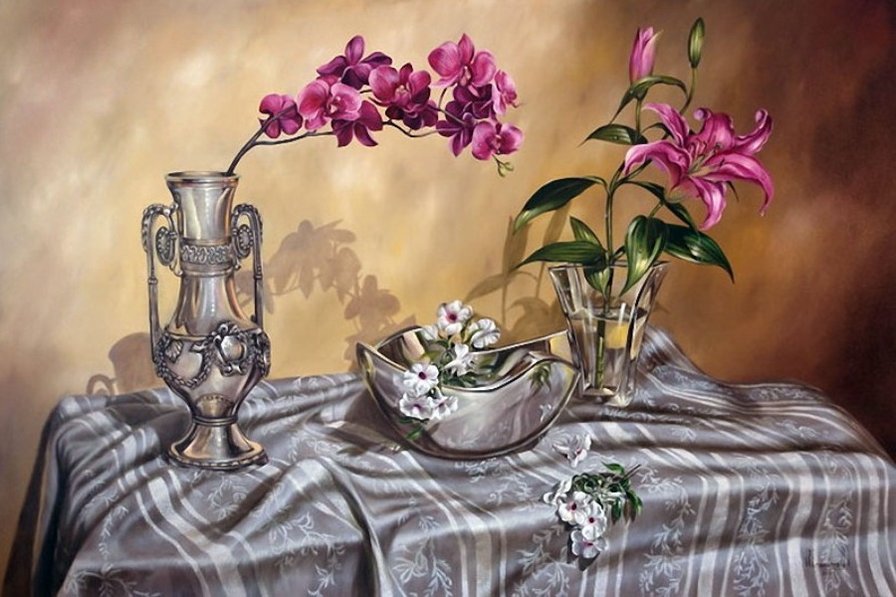 Цветы - натюрморт - оригинал