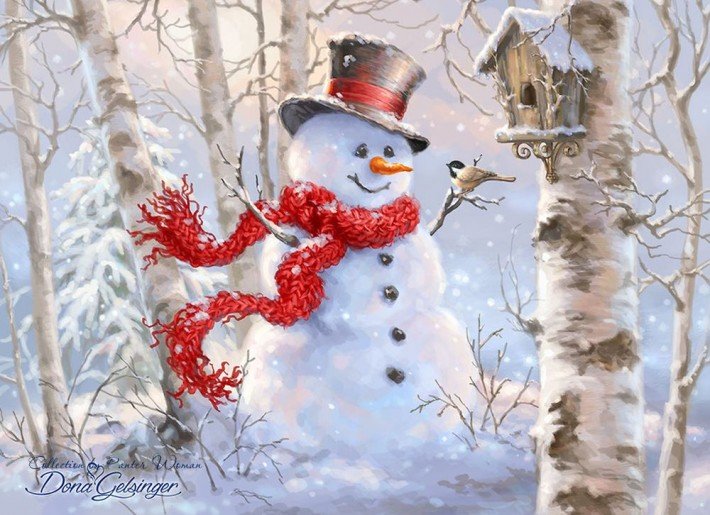 Снеговик - оригинал