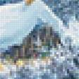 Предпросмотр схемы вышивки «зимняя картина» (№1626057)