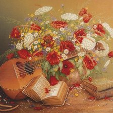 Схема вышивки «zátišie»